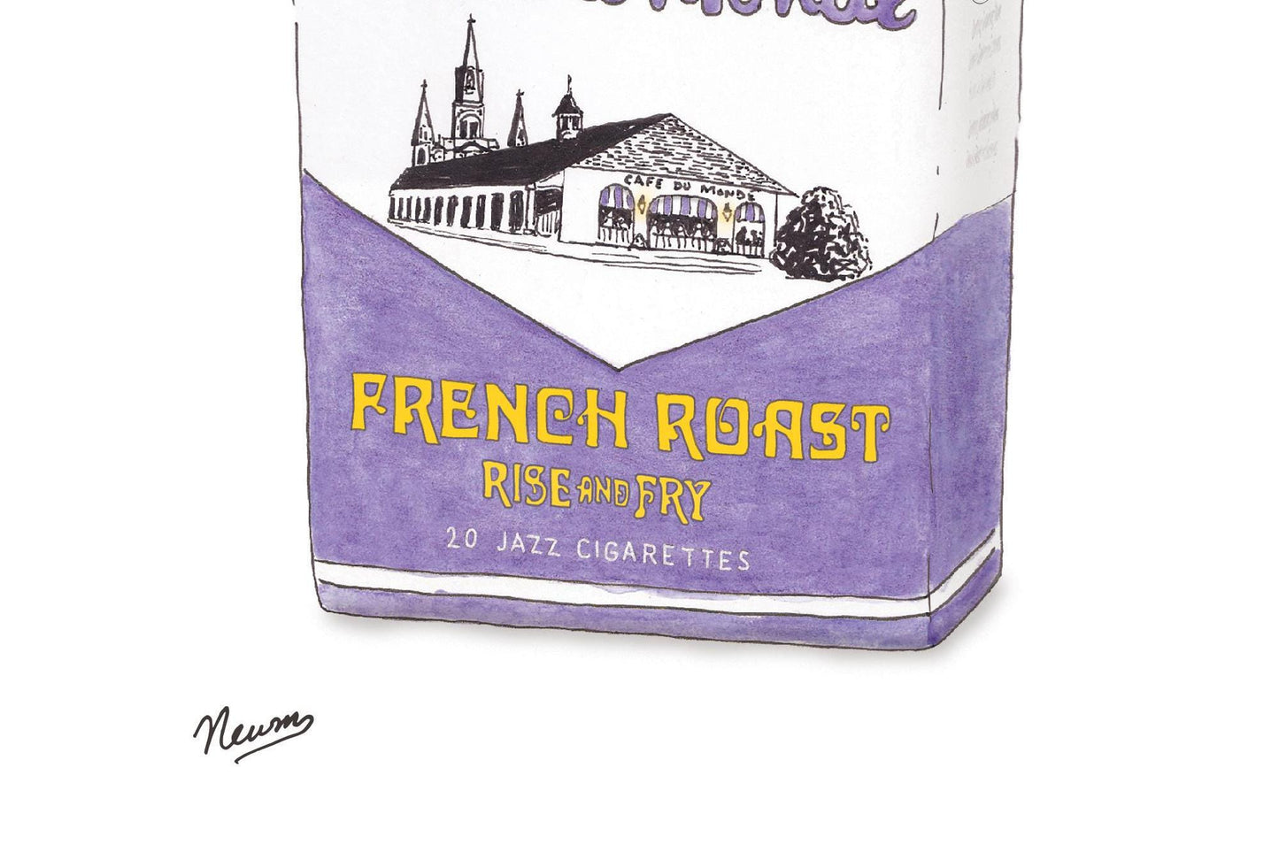 A detail of the bottom of the pack indicates the pack contains "20 JAZZ CIGARETTES" with the flavor written in gold.