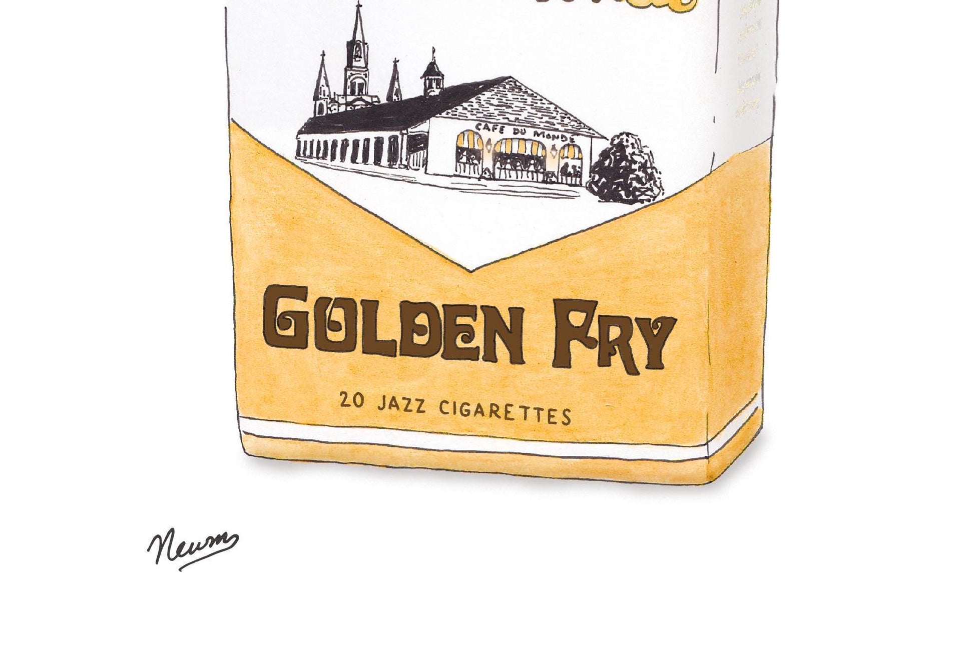 A detail of the bottom of the pack indicates the pack contains "20 JAZZ CIGARETTES" with the flavor written in gold.